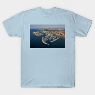 Limhamn harbour Malmo T-Shirt